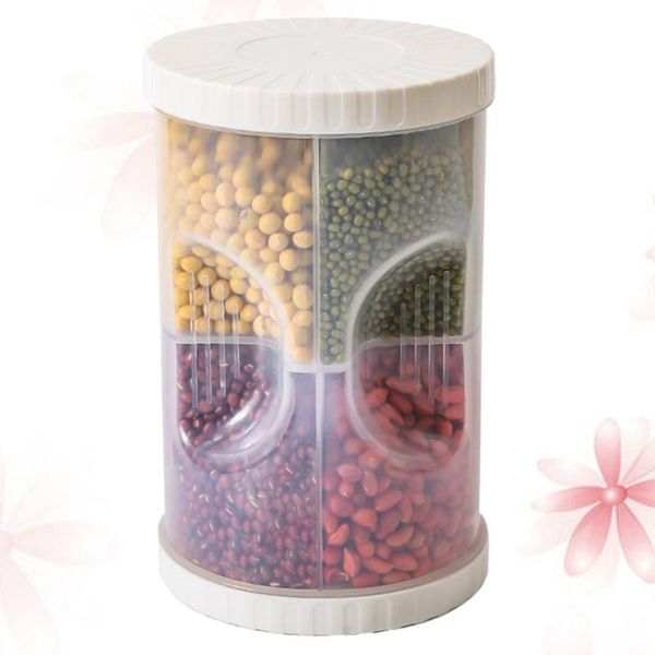 storage bottles & jars 1pc tank grain sealed can kitchen cereal compartmented container (white)
storage bottles & jars 1pc tank grain sealed can kitchen cereal compartmented container (white)