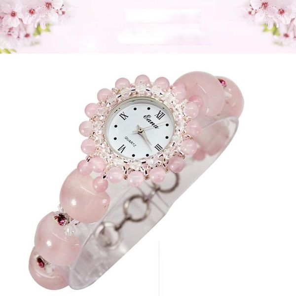 fashion women rose quartz wrist watch wristwatch for girls students jewelry gifts pink wristwatches, Slivery;brown
fashion women rose quartz wrist watch wristwatch for girls students jewelry gifts pink wristwatches, Slivery;brown