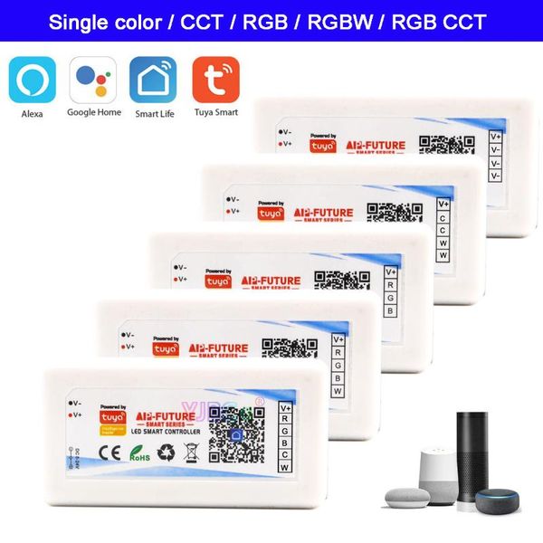 controllers 2.4g tuya smart wifi led controller alexa google home voice dc5-24v single color/cct/rgb/rgbw/rgb+cct strip phone app
controllers 2.4g tuya smart wifi led controller alexa google home voice dc5-24v single color/cct/rgb/rgbw/rgb+cct strip phone app