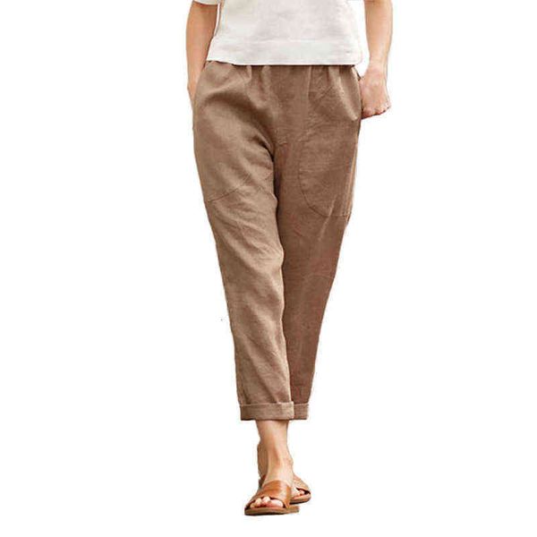2021 women's wear big pocket comfortable cotton linen casual pants straight, Black;white
2021 women's wear big pocket comfortable cotton linen casual pants straight, Black;white