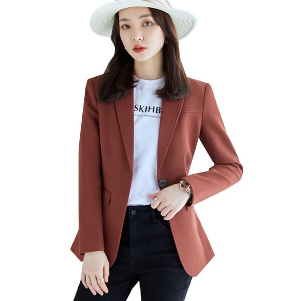 women's suits & blazers casual blazer ladies women autumn winter temperament long sleeve jackets fashion formal work coat, White;black
women's suits & blazers casual blazer ladies women autumn winter temperament long sleeve jackets fashion formal work coat, White;black