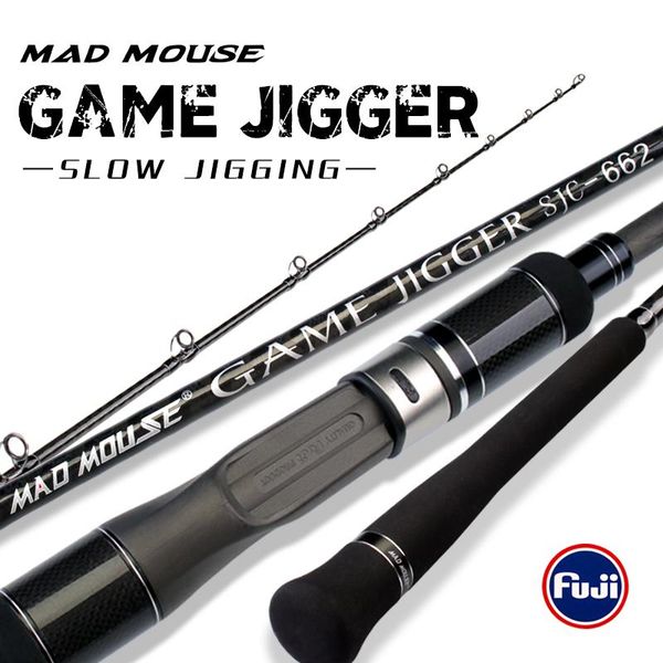 boat fishing rods japan full fuji parts madmouse slow jigging rod 1.98m pe 3-6 lure 150-400g 20kgs spinning/casting ocean
boat fishing rods japan full fuji parts madmouse slow jigging rod 1.98m pe 3-6 lure 150-400g 20kgs spinning/casting ocean