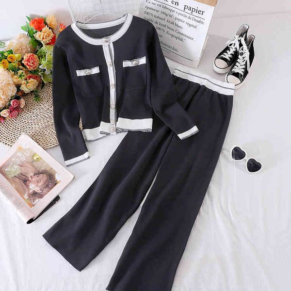 pants autumn occasional korean fall set male outfit for women short coat cardigan+ women's tuesdays two-piece outfits, White
pants autumn occasional korean fall set male outfit for women short coat cardigan+ women's tuesdays two-piece outfits, White