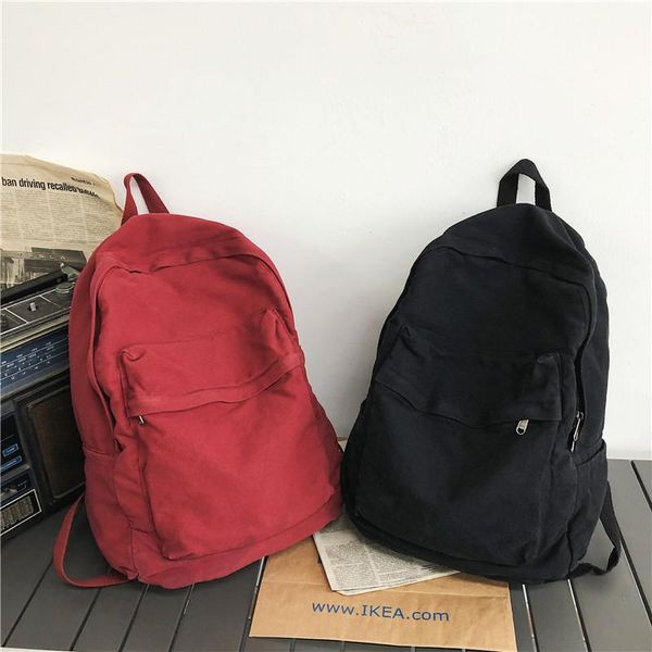 backpack green 100% cotton backpacks solid black shoulder bag soft canves lesure or travle minimalist style school f
backpack green 100% cotton backpacks solid black shoulder bag soft canves lesure or travle minimalist style school f