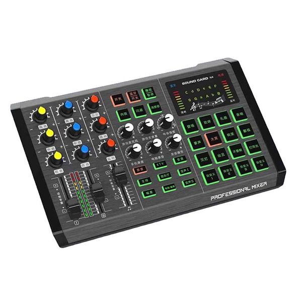 live k song bluetooth multifunction mixer sound card, e-sport chicken game, universal lapcards
live k song bluetooth multifunction mixer sound card, e-sport chicken game, universal lapcards