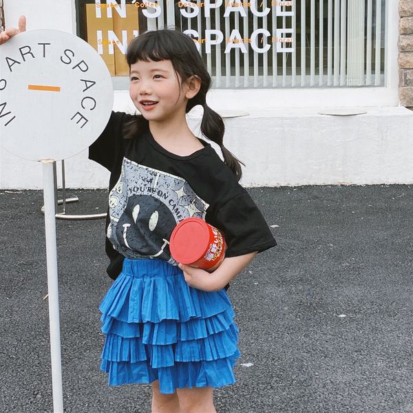 new girls babys kids t-shirt outwear 2022 classic spring summer overcoat sport princess toddler childrens clothing, White;black
new girls babys kids t-shirt outwear 2022 classic spring summer overcoat sport princess toddler childrens clothing, White;black
