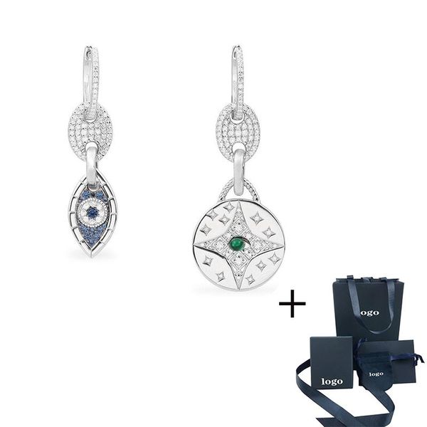 hoop & huggie 2021 fashion luxury zircon silver earrings asymmetric demon eye amulet women jewelry, Golden;silver
hoop & huggie 2021 fashion luxury zircon silver earrings asymmetric demon eye amulet women jewelry, Golden;silver