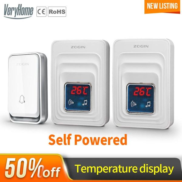 veryhome self-generating waterproof wireless doorbell receiver battery button eu au plug home temperature display other door hardware
veryhome self-generating waterproof wireless doorbell receiver battery button eu au plug home temperature display other door hardware