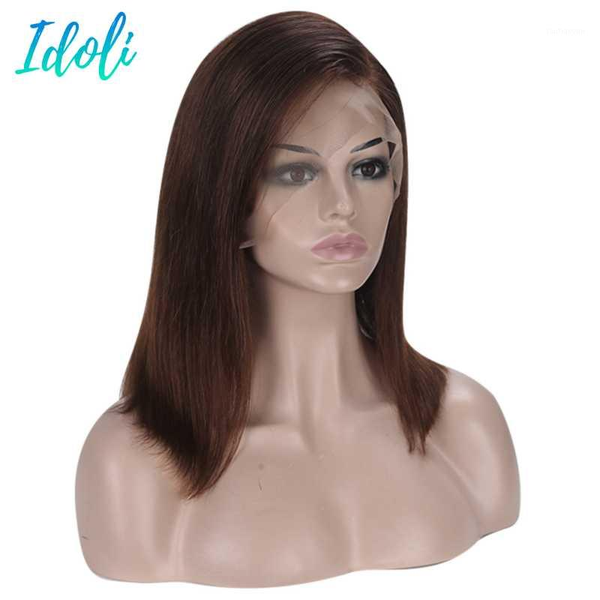 lace front humana ombre hair brazilian straight virgin color 4# wig colored human wigs idoli1, Black;brown
lace front humana ombre hair brazilian straight virgin color 4# wig colored human wigs idoli1, Black;brown