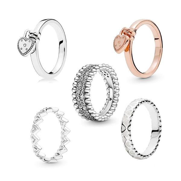 cluster rings kakany 925 sterling silver rose gold love lock ring suitable for couples gifts original 1:1 fashion jewelry diy, Golden;silver
cluster rings kakany 925 sterling silver rose gold love lock ring suitable for couples gifts original 1:1 fashion jewelry diy, Golden;silver