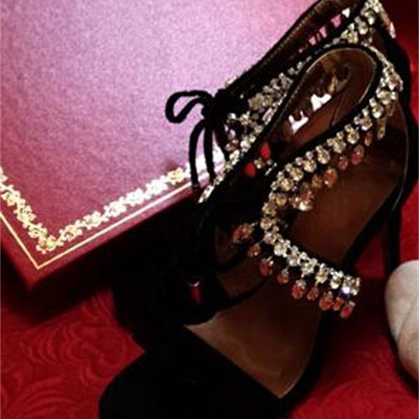 sandal cast-off crystal designer women high heel sandals lace-up cut-out bege/black summer dress women's shoes bried bombs booze
sandal cast-off crystal designer women high heel sandals lace-up cut-out bege/black summer dress women's shoes bried bombs booze