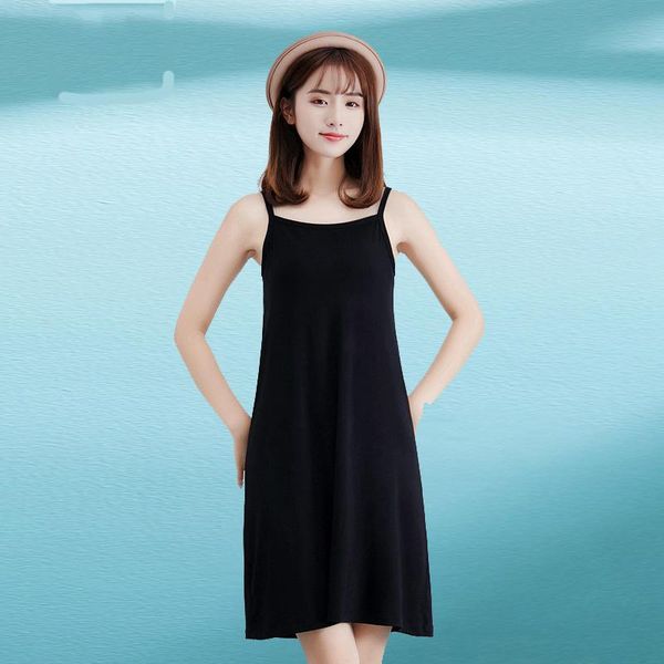 casual dresses 2021 white fashion women's dress summer modar breathable comfortable short long woman very soft concise, Black;gray
casual dresses 2021 white fashion women's dress summer modar breathable comfortable short long woman very soft concise, Black;gray