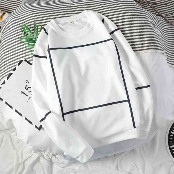 2021Spring and autumn youth round neck Pullover men' Korean version handsome loose simple leisure student' jacket fashion, White d108 (large square)
2021Spring and autumn youth round neck Pullover men' Korean version handsome loose simple leisure student' jacket fashion, White d108 (large square)