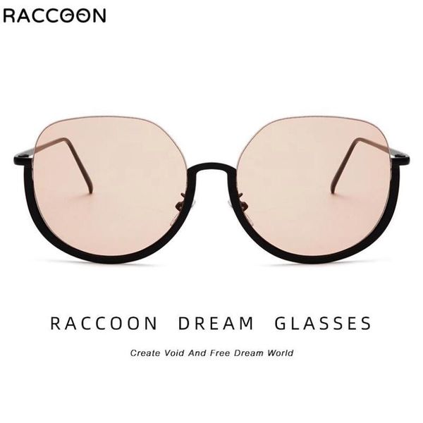 sunglasses ladies korean version trend semi-rimless women face metal half sun large frame round ins brown glasses female eyewear, White;black
sunglasses ladies korean version trend semi-rimless women face metal half sun large frame round ins brown glasses female eyewear, White;black