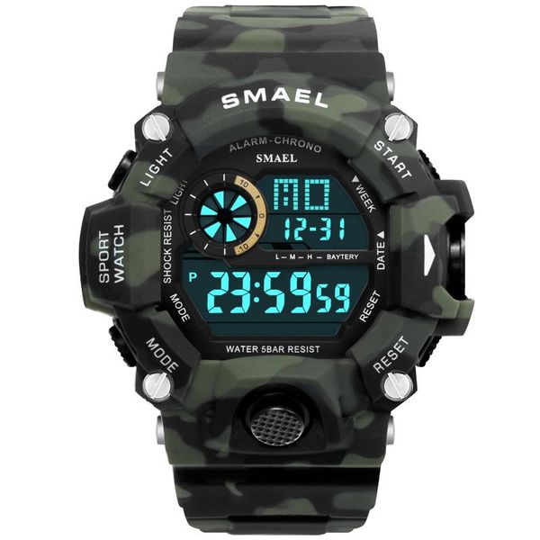 wristwatches men's watch waterproof digital electronic sports chronograph led luminous male clock relojes para hombre, Slivery;brown
wristwatches men's watch waterproof digital electronic sports chronograph led luminous male clock relojes para hombre, Slivery;brown