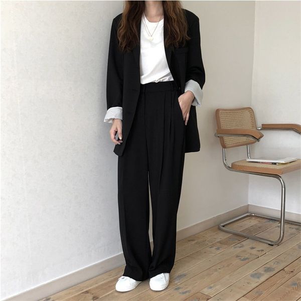 women's two piece pants hzirip set two female parts, retro style, elegant, casual, for women, blazers + slacks straight, solid, loose,, White
women's two piece pants hzirip set two female parts, retro style, elegant, casual, for women, blazers + slacks straight, solid, loose,, White