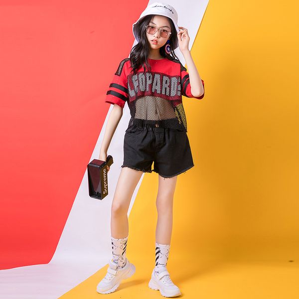fashion net black vestido costume girls jazz summer stage girl street wear kids ropa hip hop clothes bl2015, Black;red
fashion net black vestido costume girls jazz summer stage girl street wear kids ropa hip hop clothes bl2015, Black;red