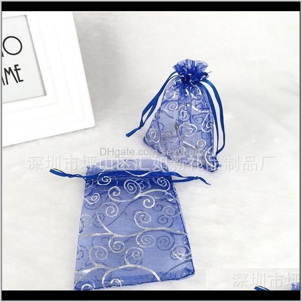 pouches, packaging & display drop delivery 2021 vine pattern 9*12cm mixed organza jewelry wedding party favor xmas bags purple blue pink yel, Pink;blue
pouches, packaging & display drop delivery 2021 vine pattern 9*12cm mixed organza jewelry wedding party favor xmas bags purple blue pink yel, Pink;blue