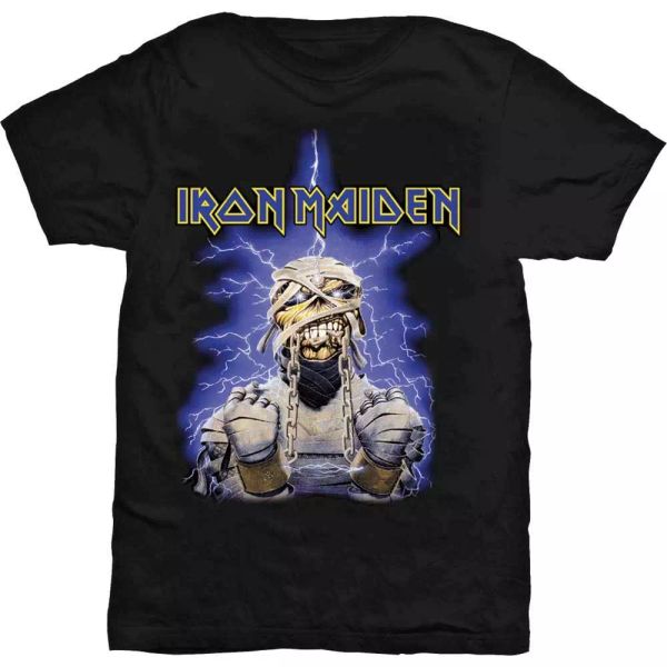 iron maiden t shirt powerslave mummy official mens black tee trooper eddie new, White;black
iron maiden t shirt powerslave mummy official mens black tee trooper eddie new, White;black