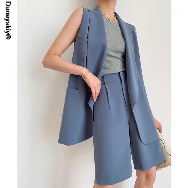 women's tracksuits chic 2 piece set women elegant sleeveless lapel cardigan vest and solid suit knee-length pants ol suits female outfi, Gray
women's tracksuits chic 2 piece set women elegant sleeveless lapel cardigan vest and solid suit knee-length pants ol suits female outfi, Gray
