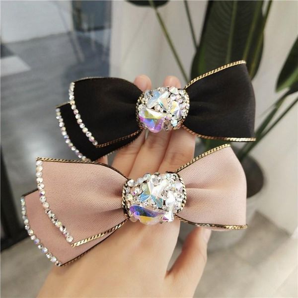 hair accessories korean headdress bow hairpins elegant hairgrips fabric clip bows large crystal rhinestone women headpiece
hair accessories korean headdress bow hairpins elegant hairgrips fabric clip bows large crystal rhinestone women headpiece