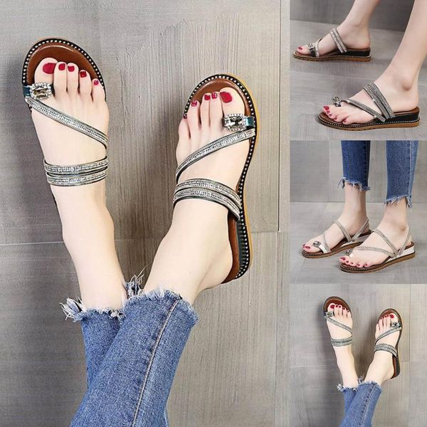 slippers women non slip flip flop woman summer flat bottomed diamond mid heel open toe shoes comfortable casual beach, Black
slippers women non slip flip flop woman summer flat bottomed diamond mid heel open toe shoes comfortable casual beach, Black