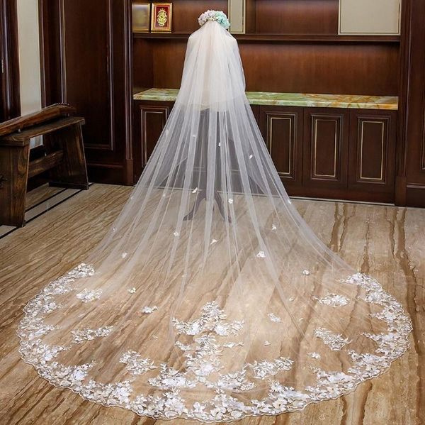 bridal veils v126 one layer 400cm*300cm lace ivory wedding veil accessories, Black
bridal veils v126 one layer 400cm*300cm lace ivory wedding veil accessories, Black
