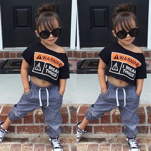 clothing sets 2021 summer girl suit letter print short-sleeved trousers two-piece is for small and medium-sized children, White
clothing sets 2021 summer girl suit letter print short-sleeved trousers two-piece is for small and medium-sized children, White