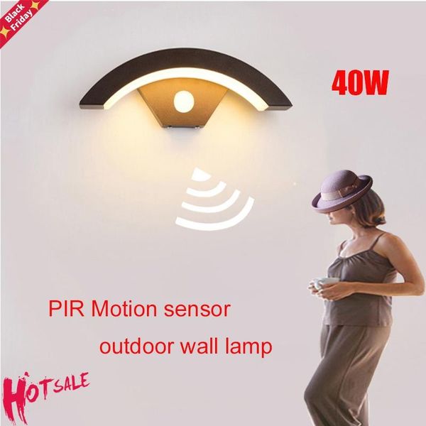 moden waterproof outdoor wall lamp pir motion sensor light garden porch frontdoor black aluminum body lamps
moden waterproof outdoor wall lamp pir motion sensor light garden porch frontdoor black aluminum body lamps