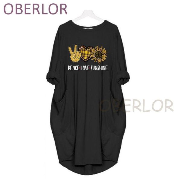 women peace love sunshine robes plus size summer dresses elegant beauty print casual loose woman dress vestido de mujer, Black;gray
women peace love sunshine robes plus size summer dresses elegant beauty print casual loose woman dress vestido de mujer, Black;gray