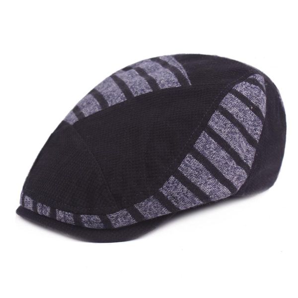 berets fashion 2021 arrive spring autumn striped cotton for men casual hat caps, Blue;gray
berets fashion 2021 arrive spring autumn striped cotton for men casual hat caps, Blue;gray