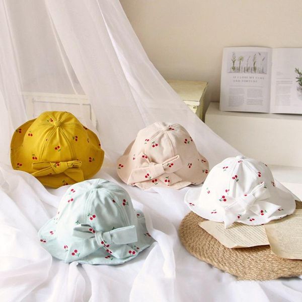cute bows kids hat fruit printed children girl bucket cap spring summer soft cotton outdoor fisherman sun for 1-4years old caps & hats, Yellow
cute bows kids hat fruit printed children girl bucket cap spring summer soft cotton outdoor fisherman sun for 1-4years old caps & hats, Yellow