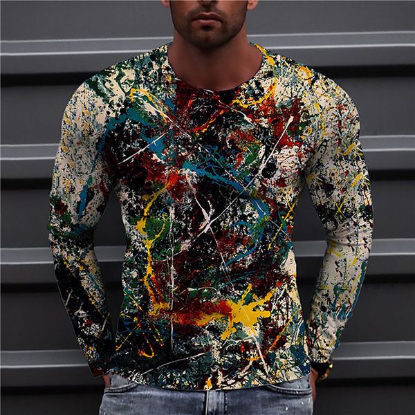 give mens 3d print t shirt visual impact party streetwear round neck long sleeves graphic optical illusion plus size print daily, White;black
give mens 3d print t shirt visual impact party streetwear round neck long sleeves graphic optical illusion plus size print daily, White;black