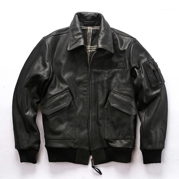 men's leather & faux avfly 2021 men black genuine cow jacket fashion pilot plus size xxxxl 100% real cowhide winter coats
men's leather & faux avfly 2021 men black genuine cow jacket fashion pilot plus size xxxxl 100% real cowhide winter coats