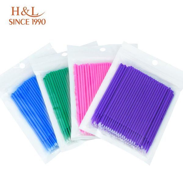 false eyelashes h&l 100pcs/lot disposable eyelash brushes swab microbrushes extension tools individual for
false eyelashes h&l 100pcs/lot disposable eyelash brushes swab microbrushes extension tools individual for