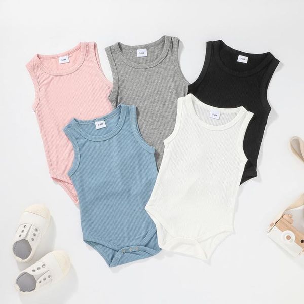 rompers fashion style casual baby girl boy jumpsuits sleeveless solid color born romper 3-18m infant summer bodysuit, Blue
rompers fashion style casual baby girl boy jumpsuits sleeveless solid color born romper 3-18m infant summer bodysuit, Blue