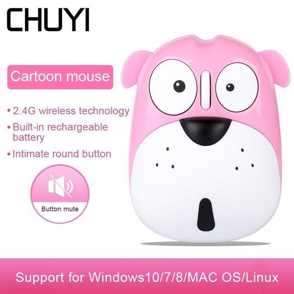 wireless mouse cute rechargeable optical cartoon doggy shape 1200dpi computer with pad for pc lapkid mice
wireless mouse cute rechargeable optical cartoon doggy shape 1200dpi computer with pad for pc lapkid mice