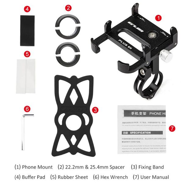 car & truck racks anti-slip bike phone holder with 360 degree rotation bicycle motorcycle mount clamp stand for 3.5-6.2 inch mobile phones
car & truck racks anti-slip bike phone holder with 360 degree rotation bicycle motorcycle mount clamp stand for 3.5-6.2 inch mobile phones