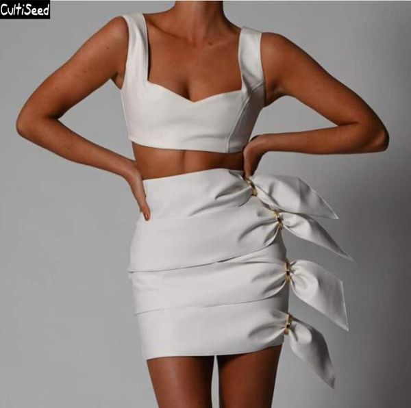 cultiseed european women pu leather dress sets clothes female fashion strapless vest+slim waist side decoration gowns casual dresses, Black;gray
cultiseed european women pu leather dress sets clothes female fashion strapless vest+slim waist side decoration gowns casual dresses, Black;gray