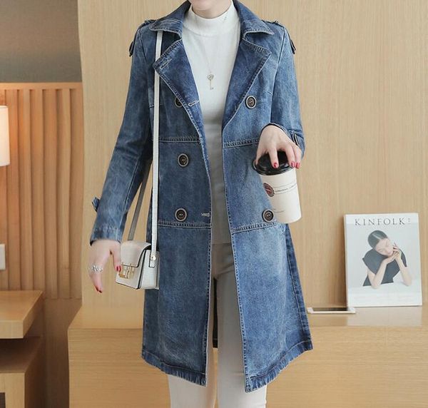 women's trench coats -2xl / spring women fashion long cowboy dust coat of cultivate one's morality leisure, Tan;black
women's trench coats -2xl / spring women fashion long cowboy dust coat of cultivate one's morality leisure, Tan;black
