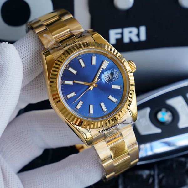 watch mens watch 41mm automatic mechanical watches fashion wristwatch stainless steel montre de luxe waterproof classical calendar, Slivery;brown
watch mens watch 41mm automatic mechanical watches fashion wristwatch stainless steel montre de luxe waterproof classical calendar, Slivery;brown