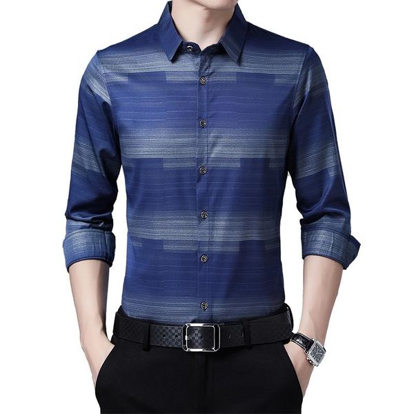 men's casual shirts 2021 fashion men spring long sleeve luxury shirt slim fit camisa masculina clothing c710, White;black
men's casual shirts 2021 fashion men spring long sleeve luxury shirt slim fit camisa masculina clothing c710, White;black
