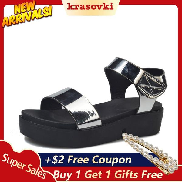 dress shoes krasovki summer women mirror fashion sandals flat bottom hook loop casual luxurious reflective, Black
dress shoes krasovki summer women mirror fashion sandals flat bottom hook loop casual luxurious reflective, Black