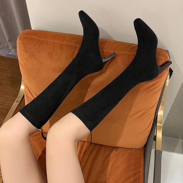 boots women high heels shoes boots-women zipper stiletto ladies 2021 rubber over-the-knee flock cotton fabric basic sewing, Black
boots women high heels shoes boots-women zipper stiletto ladies 2021 rubber over-the-knee flock cotton fabric basic sewing, Black