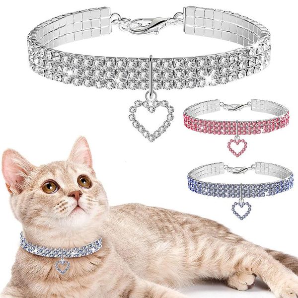 cat collars & leads crystal necklace imitation pearl rhinestone pendants collar animals jewelry for cats dogs pet decor
cat collars & leads crystal necklace imitation pearl rhinestone pendants collar animals jewelry for cats dogs pet decor