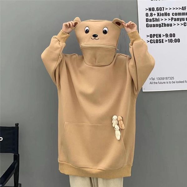 women cute teddy bear hoodie sweatshirt plush thick tracksuit woman vintage harajuku couple clothes oversized hoodies pullovers women's, Black
women cute teddy bear hoodie sweatshirt plush thick tracksuit woman vintage harajuku couple clothes oversized hoodies pullovers women's, Black