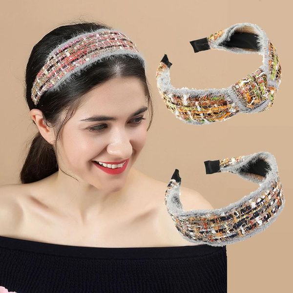 hair accessories multi-color wool woven headband women hairband girls lady hemming knot turban winter fashion bezel hoop
hair accessories multi-color wool woven headband women hairband girls lady hemming knot turban winter fashion bezel hoop