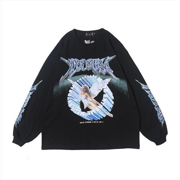hip hop long sleeve mens 3d angel printed fashion streetwear cotton korean japan casual harajuku style, White;black
hip hop long sleeve mens 3d angel printed fashion streetwear cotton korean japan casual harajuku style, White;black