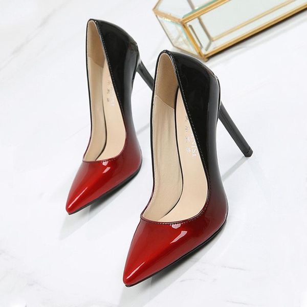 dress shoes women high heels pumps chaussure femme red gradient party wedding nude plus size zapatos de mujer, Black
dress shoes women high heels pumps chaussure femme red gradient party wedding nude plus size zapatos de mujer, Black