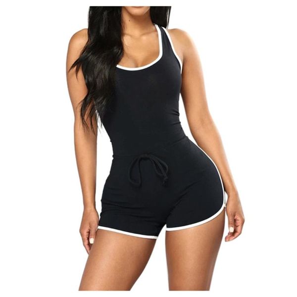 women's jumpsuits & rompers sagace casual women sleeveless biker shorts playsuit summer 2021 bodycon jumpsuit clothing, Black;white
women's jumpsuits & rompers sagace casual women sleeveless biker shorts playsuit summer 2021 bodycon jumpsuit clothing, Black;white